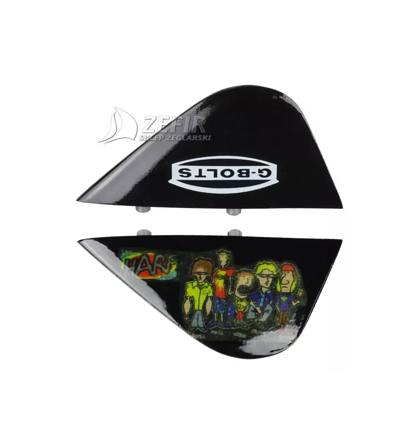 FIN DO WAKEBOARD TAPERED 2szt